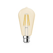 Filament Amber ST64 LED 8W B22 Dimmable / Warm White - AT9481/BC/WW/GC