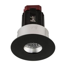 Lyra 9W Round Pinhole Recessed Dali Dimmable LED Downlight Black / Quinto - HCP-81240709