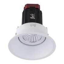 Lyra Deep Tilt 9W Recessed Triac Dimmable LED Downlight White / Quinto - HCP-81320109