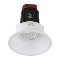 Lyra Deep Fixed 9W Recessed Triac Dimmable LED Downlight White / Quinto - HCP-81320409