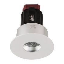 Lyra 9W Round Pinhole Recessed Triac Dimmable LED Downlight White / Quinto - HCP-81320709