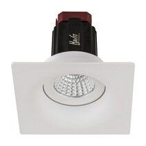 Lyra 9W Square Tilt Recessed Triac Dimmable LED Downlight White / Quinto - HCP-81320809