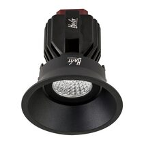 Lyra Deep Tilt 17W Recessed Triac Dimmable LED Downlight Black / Quinto - HCP-81220117