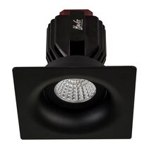 Lyra 17W Square Tilt Recessed Triac Dimmable LED Downlight Black / Quinto - HCP-81220817