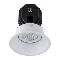 Lyra Deep Tilt 17W Recessed Dali Dimmable LED Downlight White / Quinto - HCP-81340117
