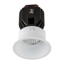 Lyra 17W Round Deep Fixed Recessed Triac Dimmable LED Downlight White / Quinto - HCP-81320317
