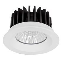 Spartan 12W Recessed Triac Dimmable LED Downlight White / Tri-Colour - HCP-81322112