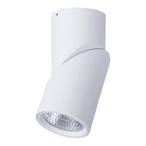 Nella 18W Rotatable Surface Mounted Dali Dimmable LED Downlight White / Tri-Colour - HCP-8831804