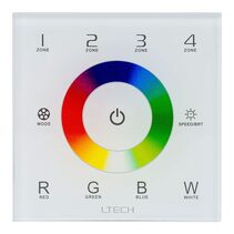 Zone RGBW LED Touch Panel LED Strip Controller - HCP-75233