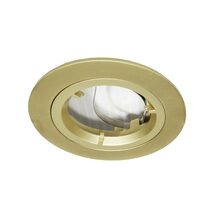 Fixed Downlight Frame Only Brushed Brass