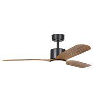 Iluka 52" DC Ceiling Fan With 20W Dimmable LED Light Rustic Timber / Tunable - 20537815