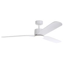 Iluka 60" DC Ceiling Fan With 20W Dimmable LED Light Matt White / Tunable - 20538101