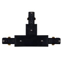 Astro Single Circuit T-Shape Connector Matt Black - HCP-102100-TSC