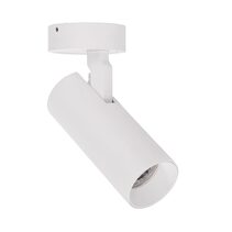 Alpine 10W LED Triac Dimmable Surface Mounted Spotlight Matt White / Quinto - HCP-1032112