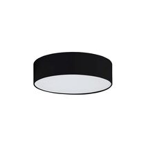 Maximus 20W Dali Dimmable LED Surface Mounted Oyster Matt Black / Tri-Colour - HCP-8922004