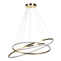 Ring Circle Design 120W LED Pendant Gold / Warm White - MYFAIR-60/80/100 GLD