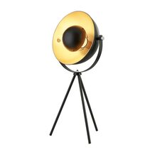 Tripod Style Table Lamp Matt Black - AU8021-BK
