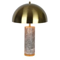 Vasco Marble Table Lamp Brass - ELZRD32872BR