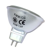 Halogen Low Voltage 12V 35W Dichroic MR16 Lamp - Q35MR16C/CG40°