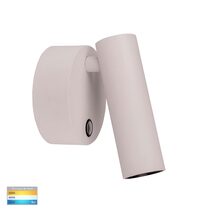 Lesen 5W Single Adjustable Dimmable Wall Light White / Tri-Colour - HV3689T-WHT