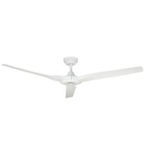 Radical 3 60" DC Ceiling Fan with Controller White - R320