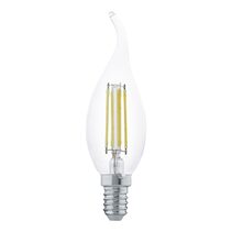 Filament Flame Tip Candle 4W LED E14 Non-Dimmable / Warm White - 110017