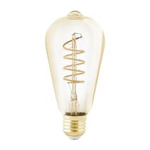 Filament ST64 Amber 4W LED E27 Dimmable / Warm White - 110083