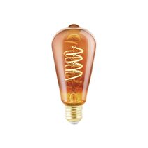 Filament ST64 Copper Vaporised Spiral 4W LED E27 Dimmable / Warm White - 110094