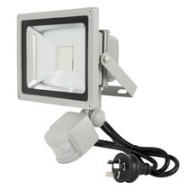Ranger III 20W DIY LED Floodlight With Sensor Grey / Cool White - 20863/08
