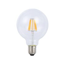 Filament Spherical G95 LED 8W E27 Dimmable / Cool White - LG95W8WES40D