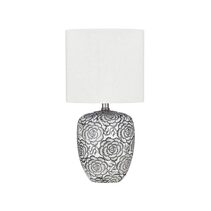 Camellia Table Lamp Black / White - YITLSH099
