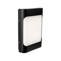 Saxby  9W LED Wall Light Black / Cool White - 21817/06
