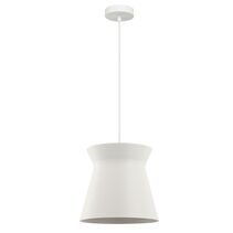 Interior Cone Flat Top Pendant White - DIABLO2