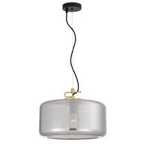 Korova Large Pendant Brass / Smoke - KOROVA PEL-BRSSM