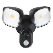 Ally Security Floodlight With Smart WiFi Camera Black - 21891/06