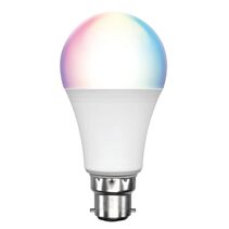 Smart Wi-Fi 9W B22 LED A60 RGB Plus Warm White Biorhythm Globe - 21959