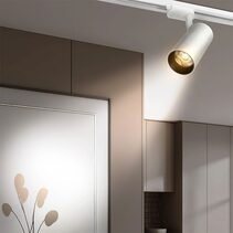 Ceres Single Circuit 10W Dimmable LED Track Light White / Tri-Colour - 22127/05