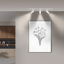 Ceres Single Circuit 3 x 10W LED Track Light Kit White / Tri-Colour - 22128/05