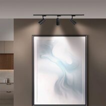 Ceres Single Circuit 3 x 10W LED Track Light Kit Black / Tri-Colour - 22128/06