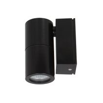 Mini Vision 240V GU10 Wall Pillar Light Black - 60705/06