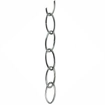 Suspension Chain Oval Links - Chrome