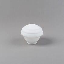 Parkville Glass Shade 9" 4 1/4" Fitter Opal Matte - LOI3090145