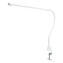 Create 10W LED Dimmable Desk Clamp Lamp White / Natural White - 21010/05