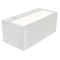 Hayes 12W LED Architectural Up/Down Wall Light White / Warm White - 21314/05