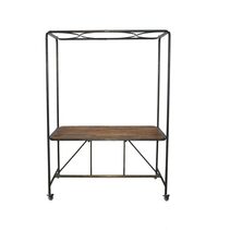 Orleans Rustic Iron Medium Conservatory Table - FUR1027MED