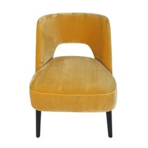 Aphrodite Lounge Chair Mustard - FUR8012Y