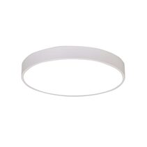 Orbis.40 24W LED Dimmable Surface Mounted Oyster White / Tri-Colour - OL49861/40WH