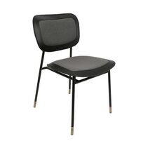 Seda Dining Chair Black - FUR914BL