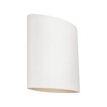 Herron 6W LED Wall Light White / Warm White - HERR2EWHT