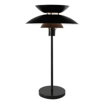 Allegra Modern Table Lamp Matt Black - 22704